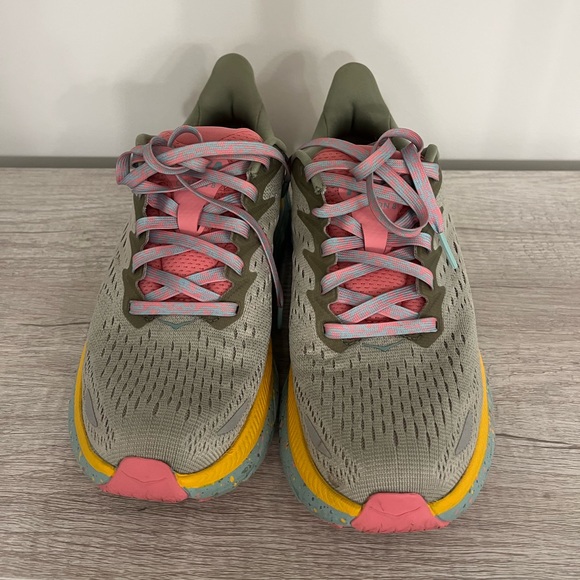 SOLD | HOKA Free People Clifton - size 6 (W) seaweed/green tea FP Movement HOKA - Picture 7 of 12